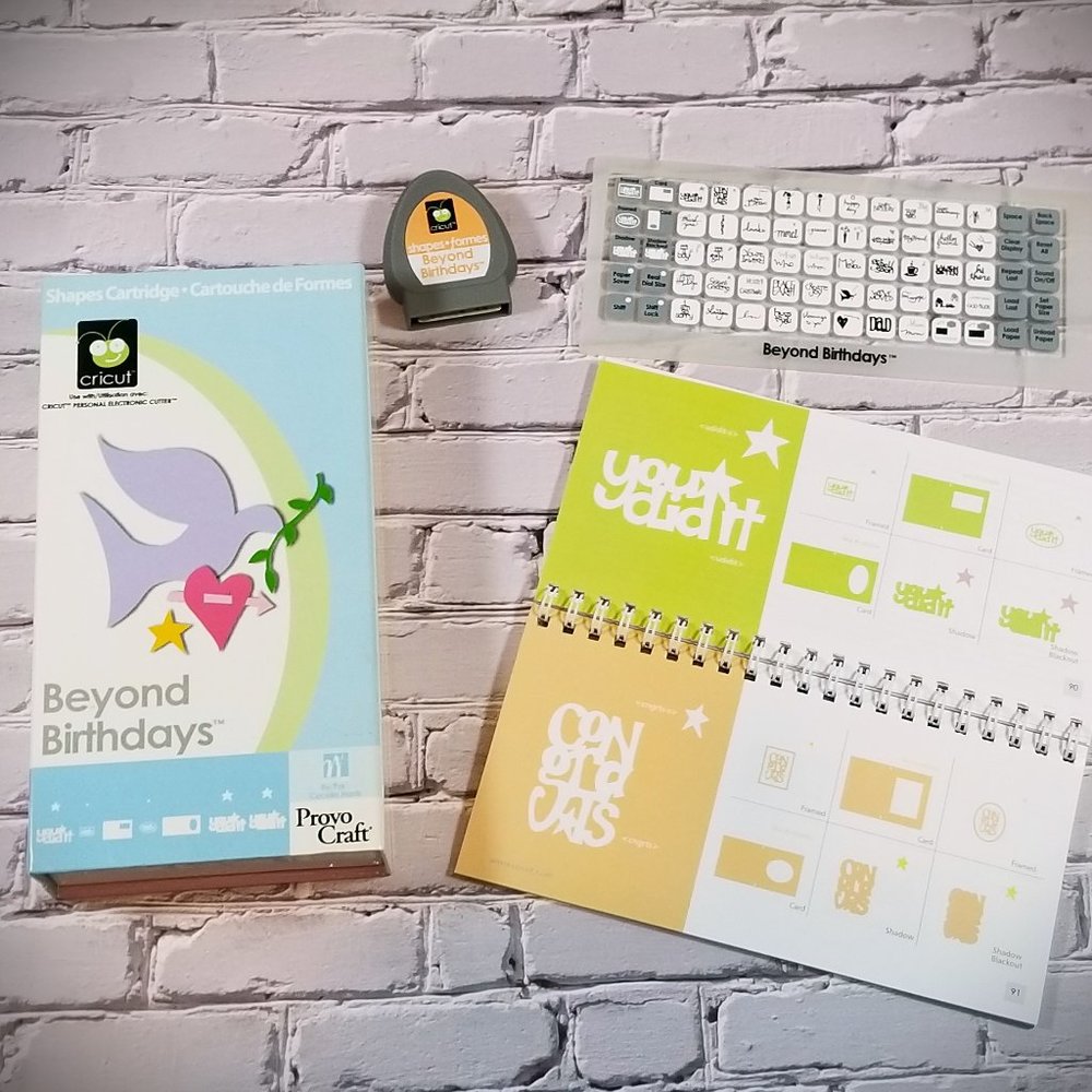 CRICUT - Beyond Birthdays - Provo Craft 2008